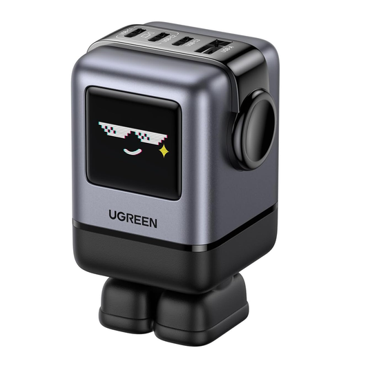 شاحن UGREEN Uno السريع ذو 4 منافذ GaN بقوة 100 واط، إصدار الاتحاد الأوروبي| 45515B (EU)