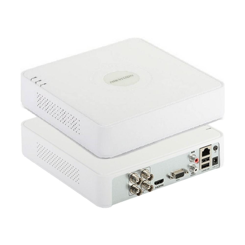 جهاز تسجيل فيديو رقمي يدعم الذكاء الصناعي رباعي  | يدعم 8 ميجابكسل | Hikvision.DS.7104HUHI.M1/S