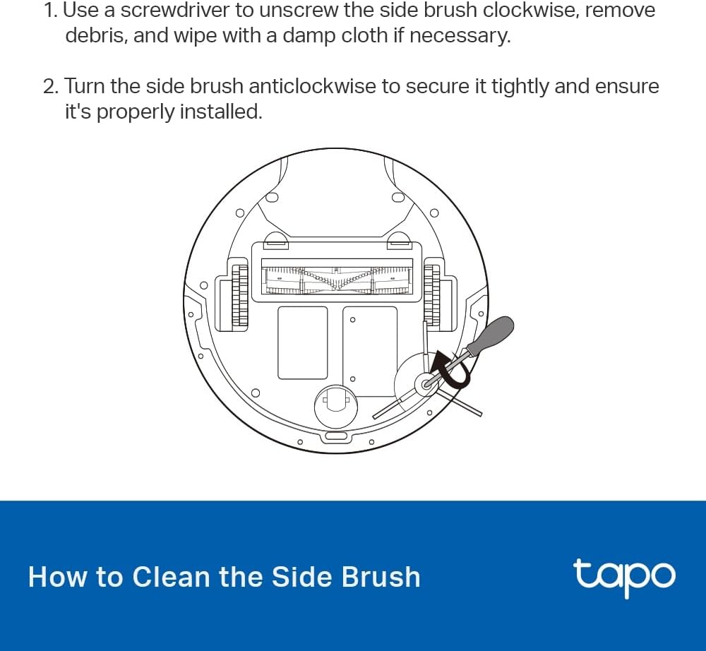 Tapo RVA102- Robot Vacuum Replacement Kit