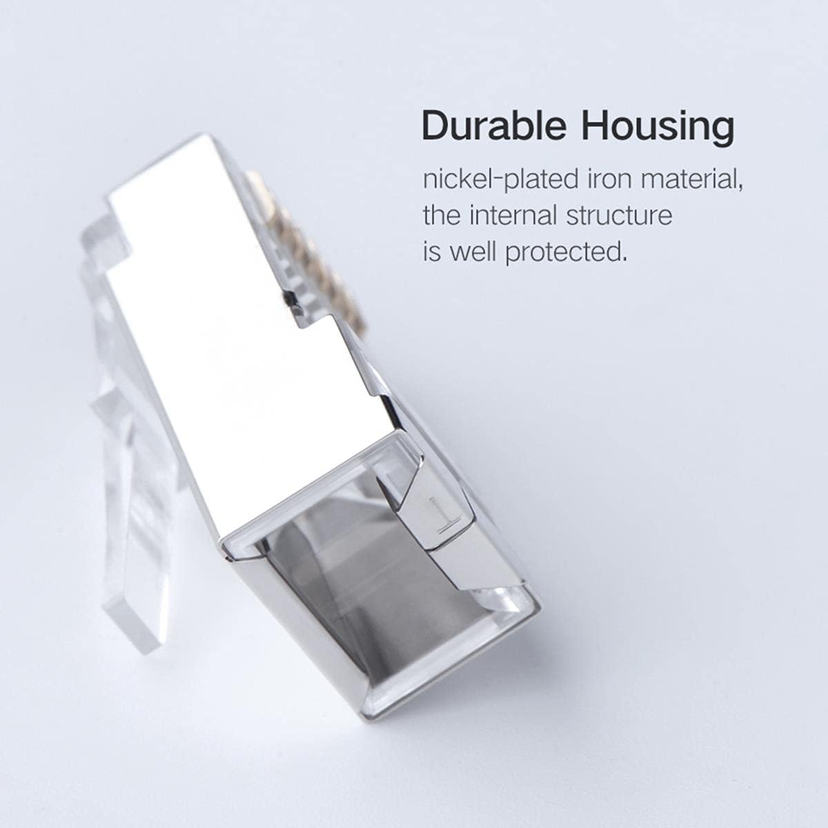 UGREEN Cat 6 Shielded Crystal Head (10Pack-50 Pack-100Pack) - NW111