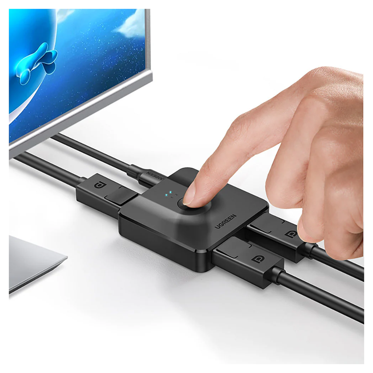 UGREEN DisplayPort BI-Directional Switch / 60622