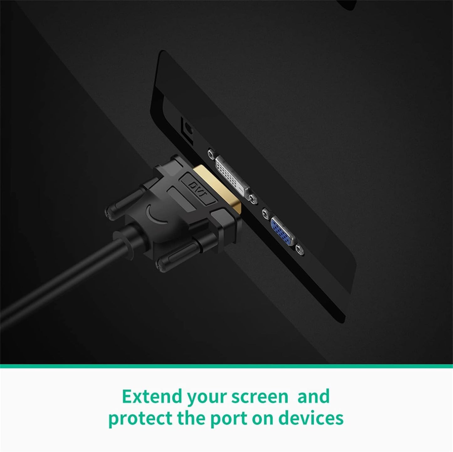 UGREEN DVI MALE TO HDMI FEMALE ADAPTER CABLE - 20118