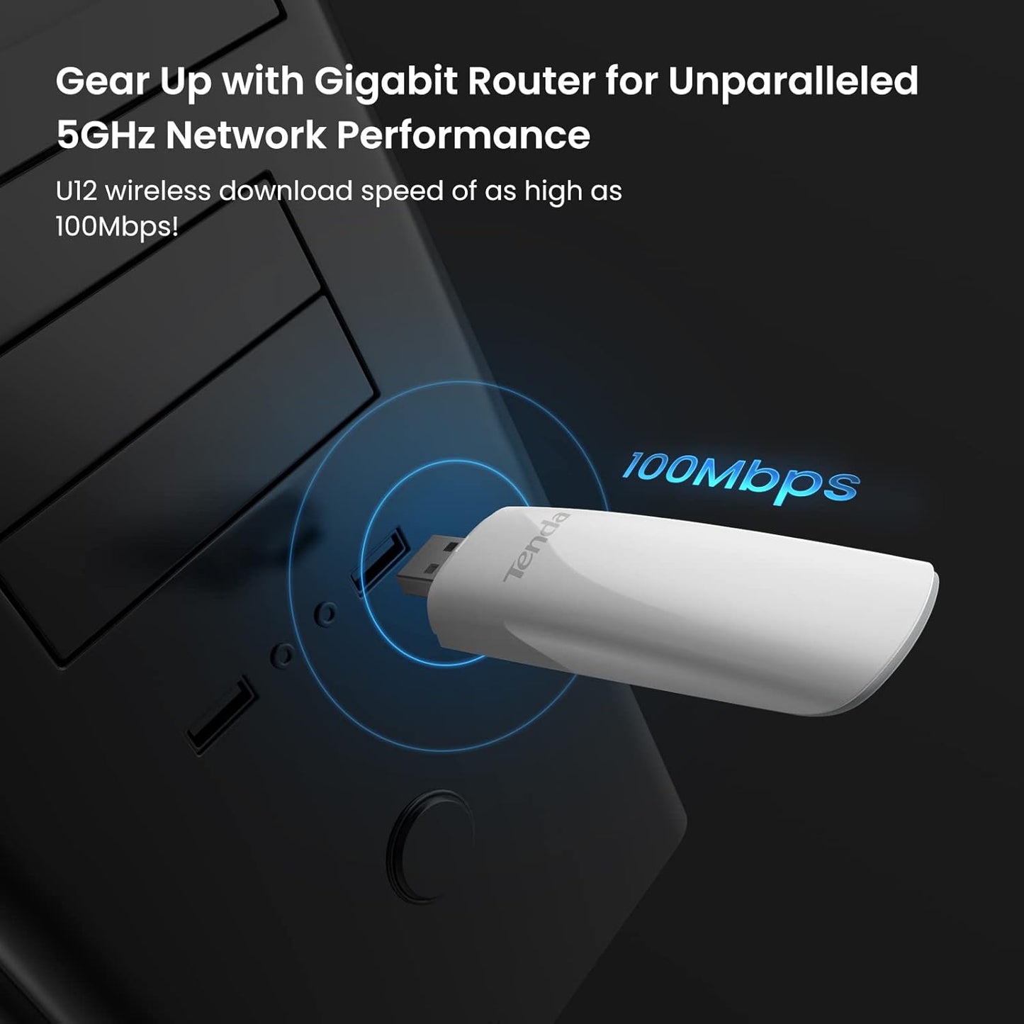 دونجل وايفاي ثنائي التردد |Tenda.U12.AC1200