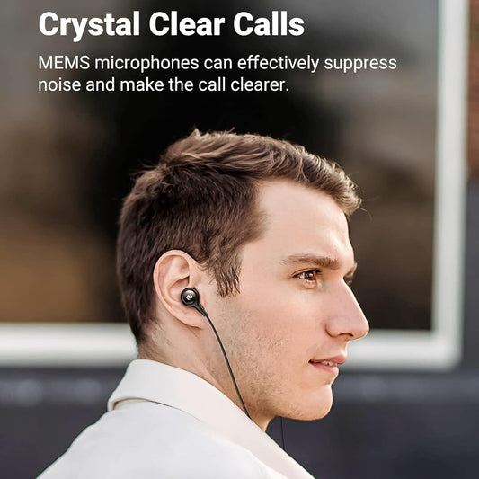 سماعات سماعة رأس سلكية داخل الأذن مع ميكروفون صوت ستيريو / 30637