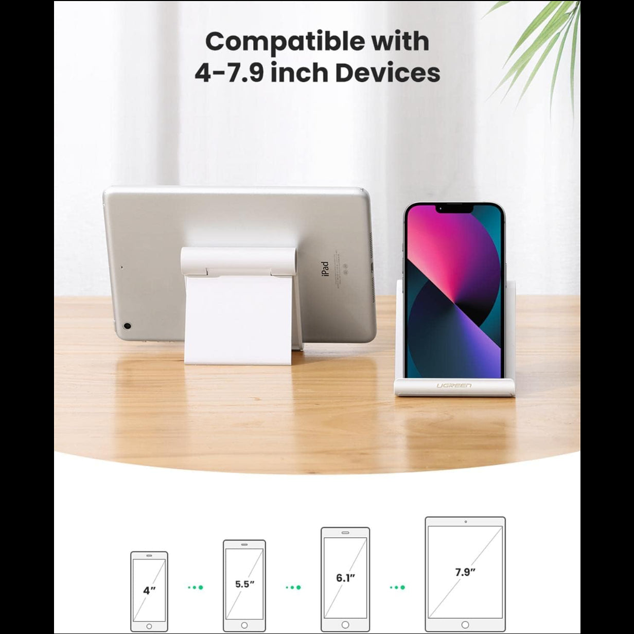 UGREEN Desk Stand Phone Holder Multicolor / LP106