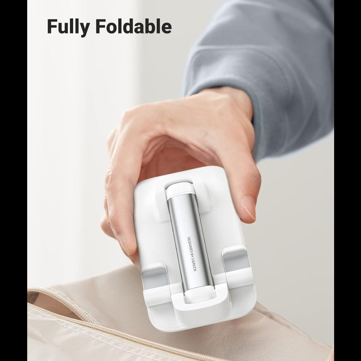 UGREEN Foldable Multi-Angle Phone Desktop Stand With Height Adjustable-Multicolor / LP3733