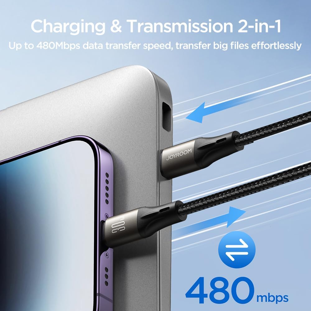 JOYROOM Charging Cable 30W S-A25 Type c to Lighting iPhone - Black