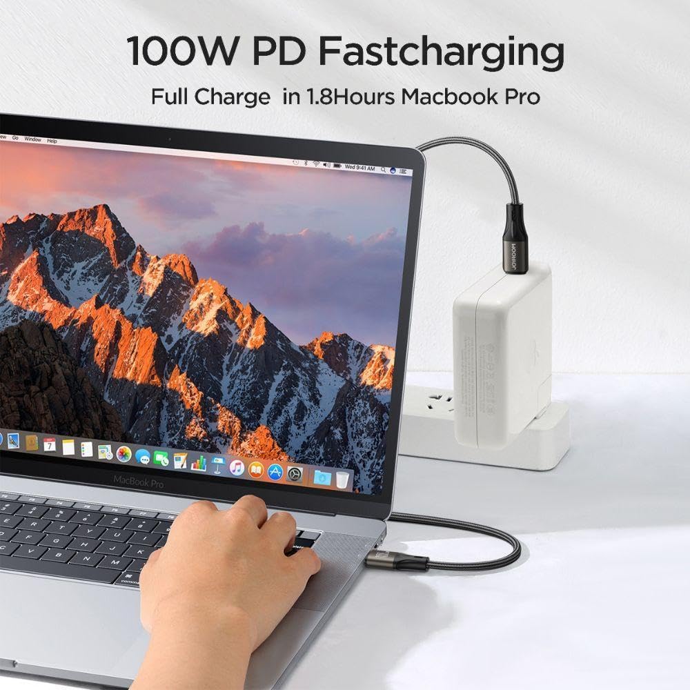 JOYROOM A25 100W Type-C to Type-C Fast Charge Data Cable 1.2m