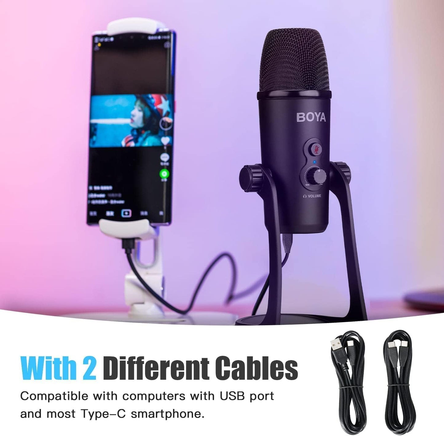 BOYA BY-PM700 USB Condenser Microphone