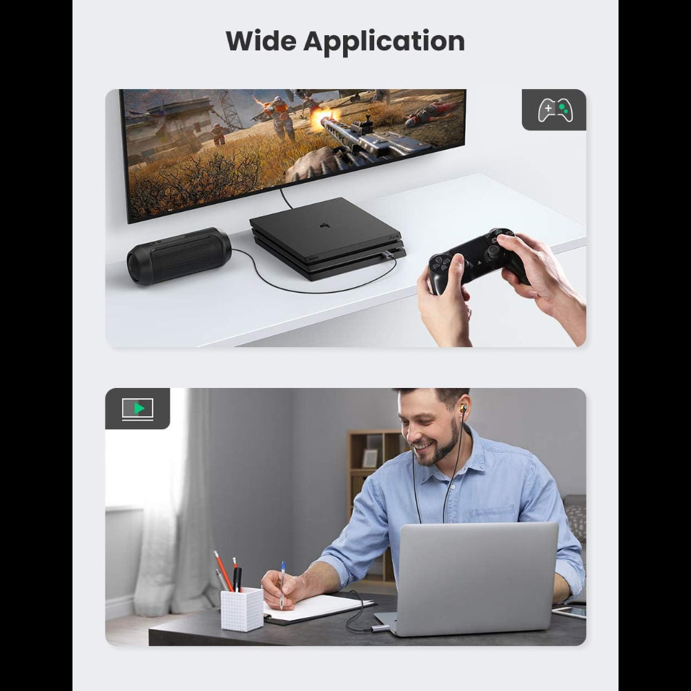 كرت صوت ستيريو خارجي USB من يوجرين / 80864