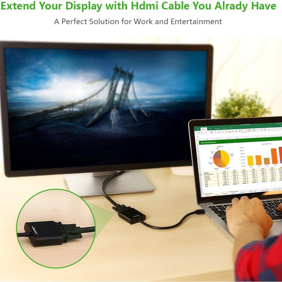 UGREEN Mini DisplayPort to VGA Converter - 10459