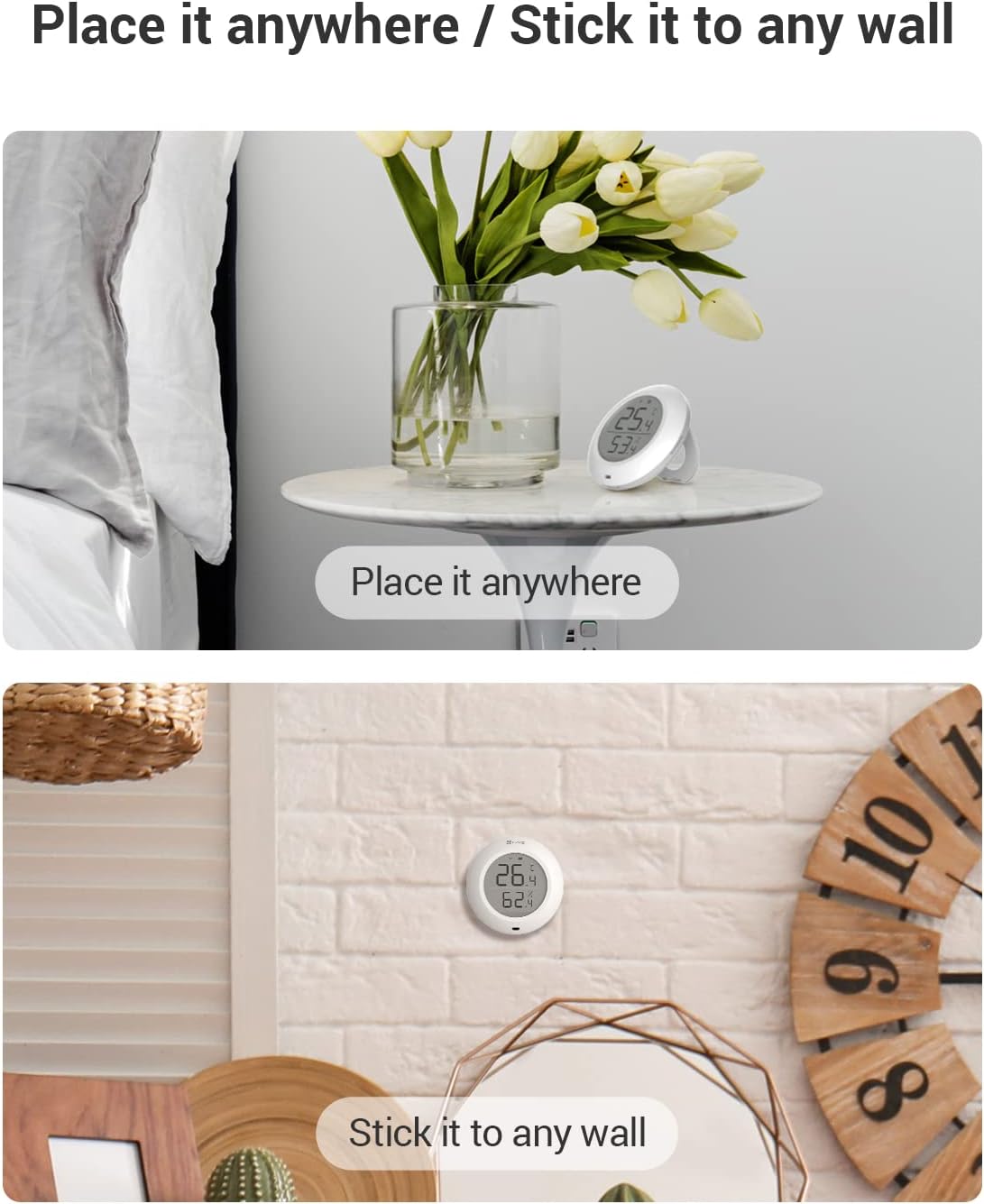 مستشعر حرارة ورطوبة ذكي | ايزفيز | T51C