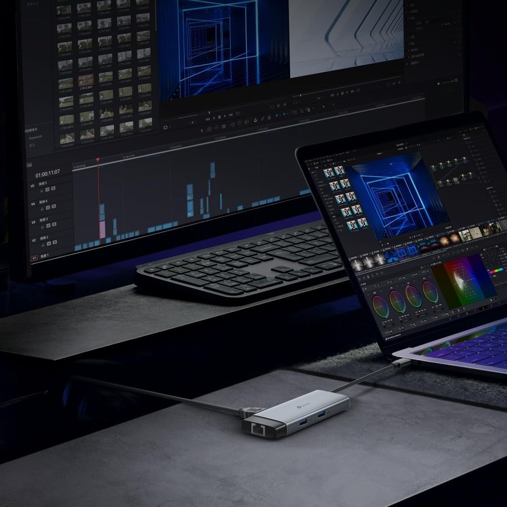 موزع منافذ متعدد الاغراض 6 في 1 | TP-Link UH6120C