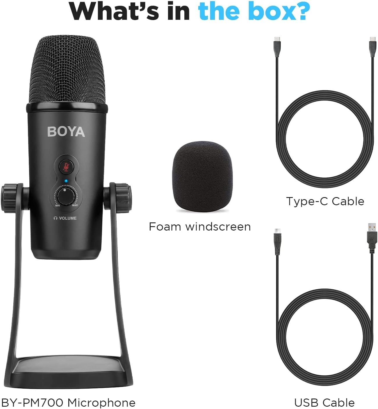 BOYA BY-PM700 USB Condenser Microphone