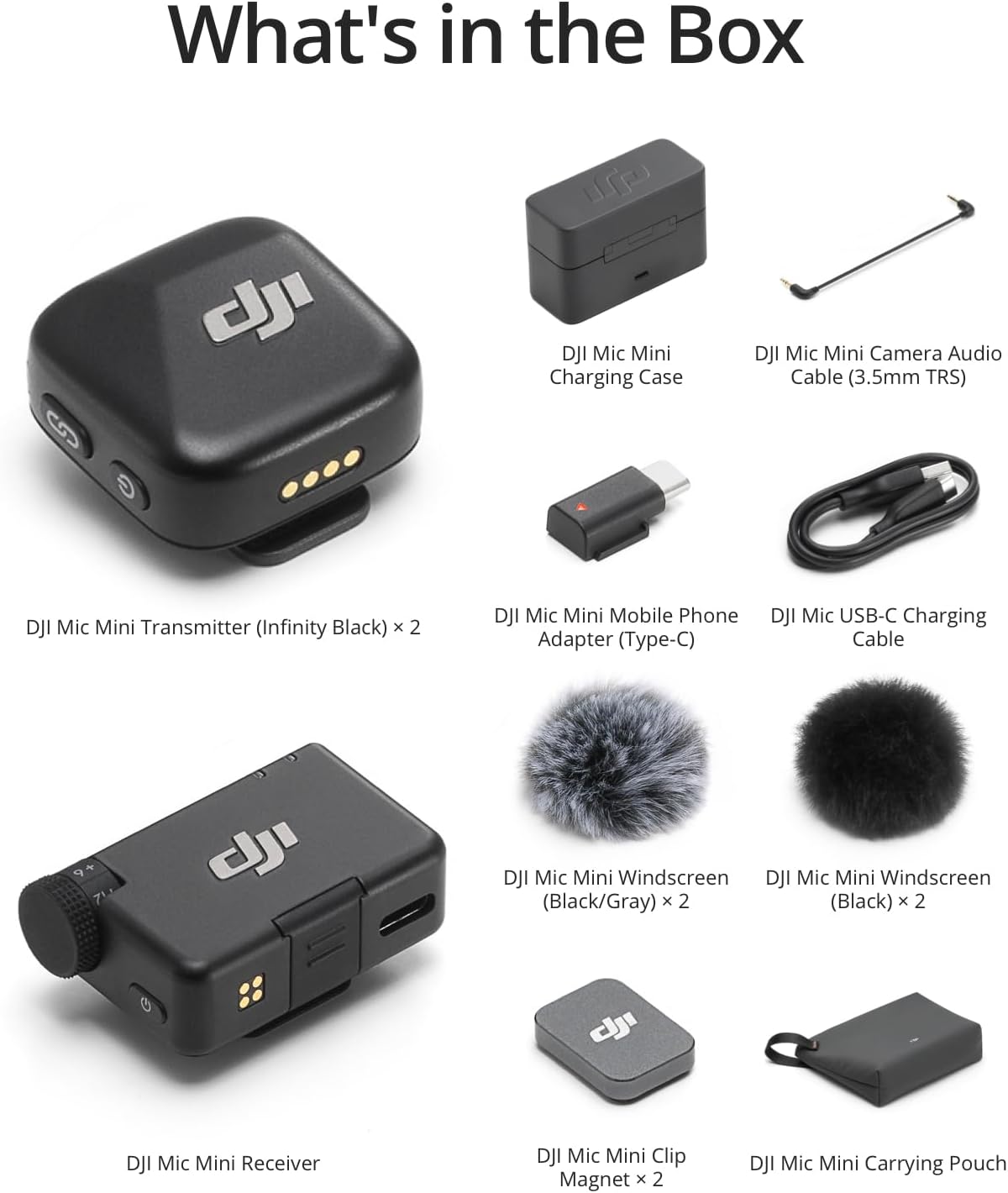 DJI Mic Mini (2 TX + 1 RX )