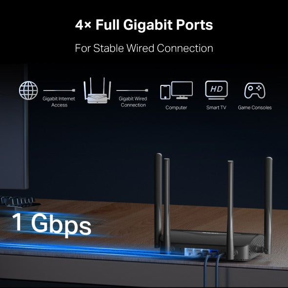 Mercusys MR25BE | BE3600 Dual Band Wi-Fi 7 Router