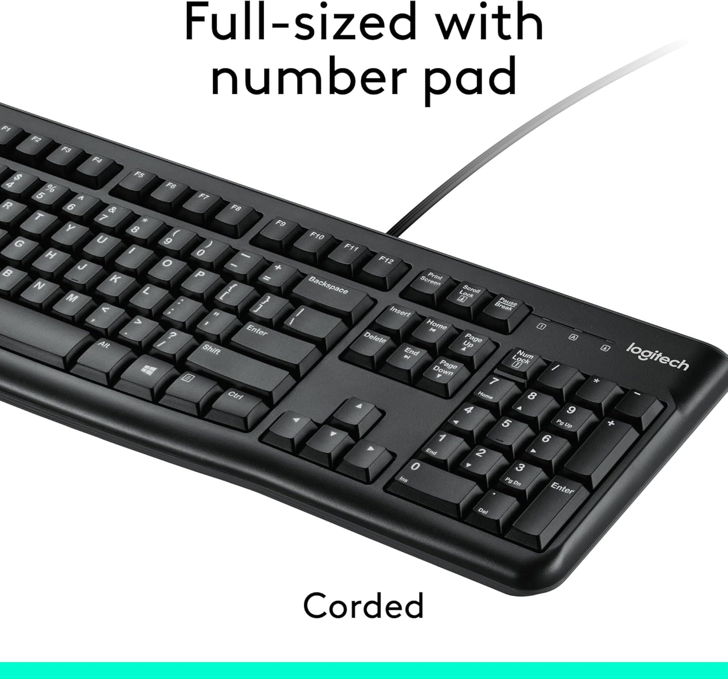 Logitech MK120 Wired Keyboard and Mouse Combo