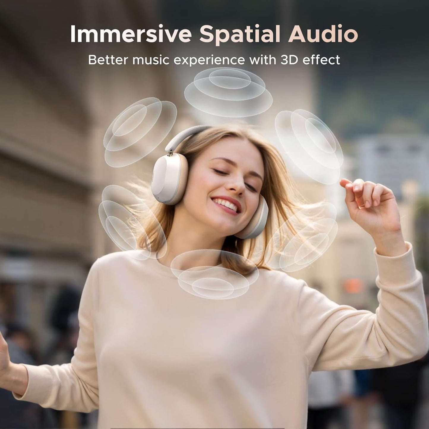 UGREEN HiTune Max5c Hybrid Active Noise-Cancelling Headphones-Multicolor / HP203