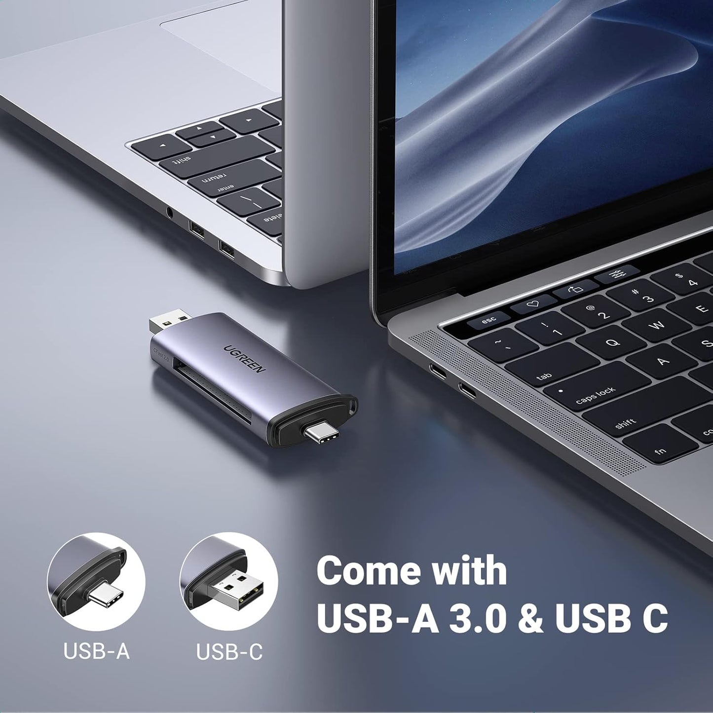 UGREEN USB 2.0 to USB C Cfast Card Reader Adapter /50906a