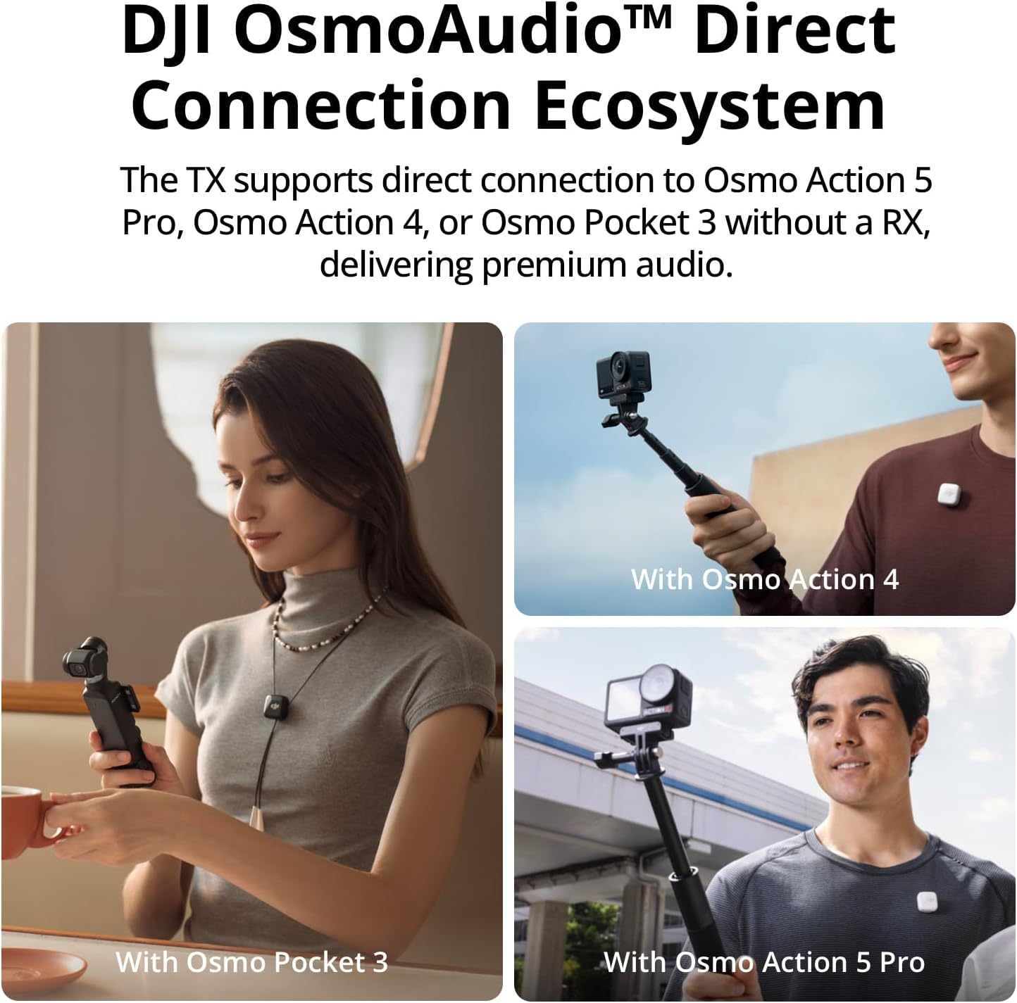 DJI Mic Mini (2 TX + 1 RX )