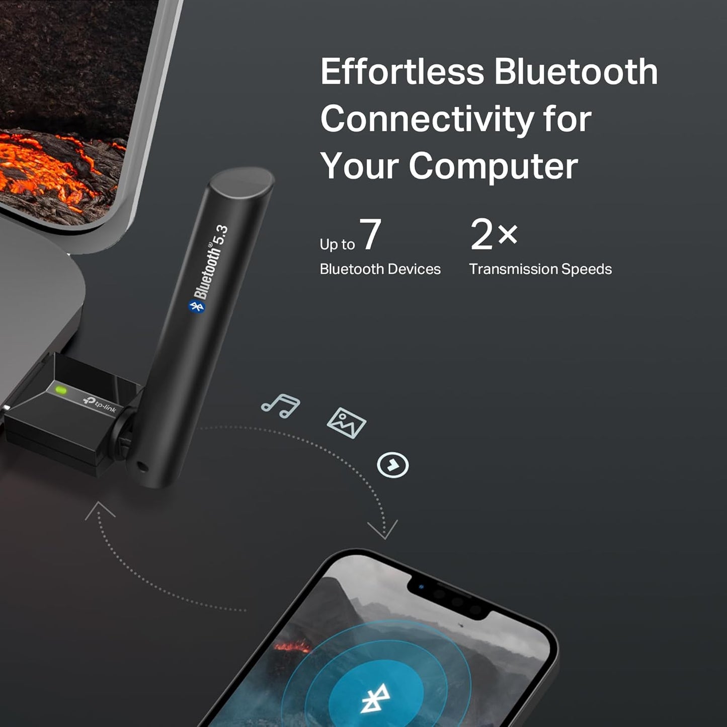 TP-Link UB500 Plus | Long Range Bluetooth USB Adapter