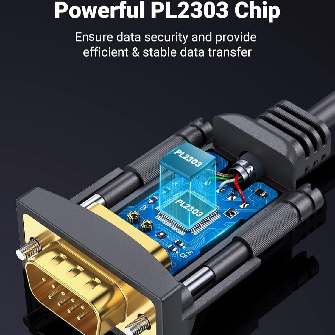 UGREEN USB to DB9 RS-232 Adapter Cable - CR104