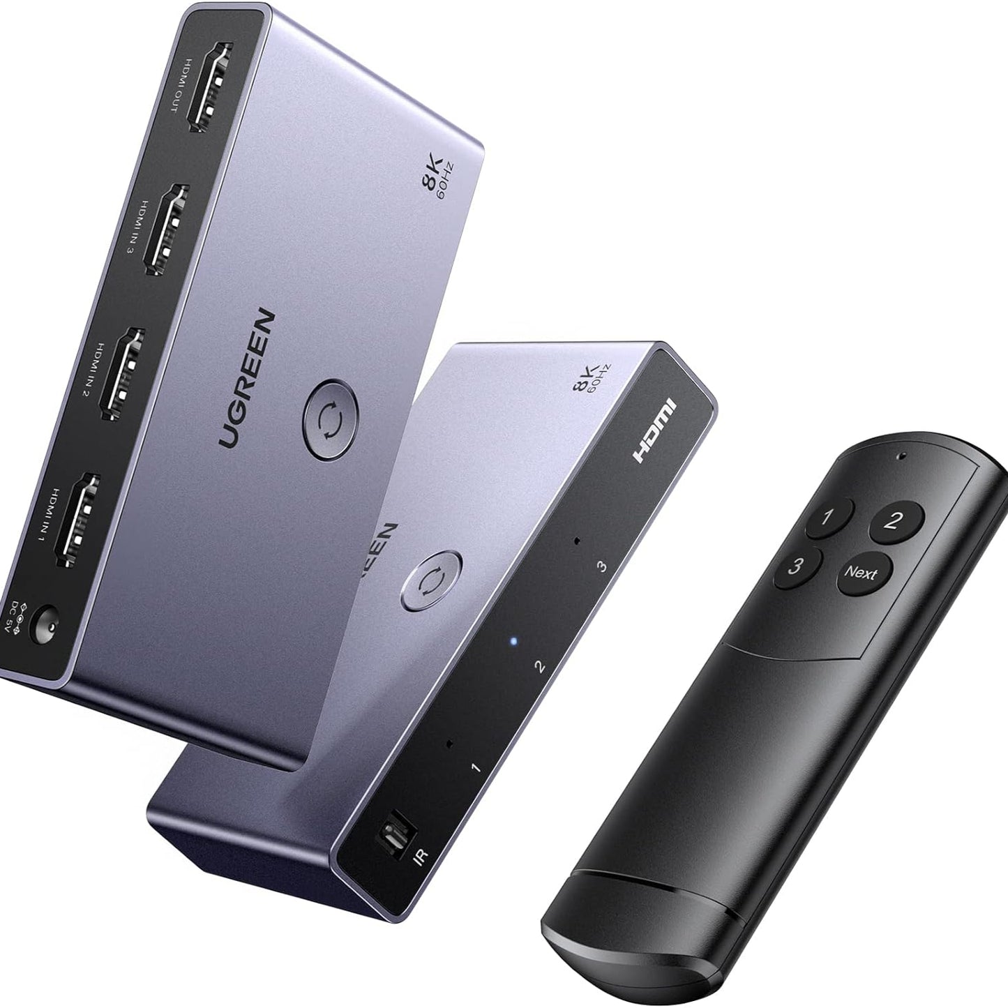 UGREEN 3-IN-1 Out 4K@120Hz HDMI 2.1 Switch / 15604