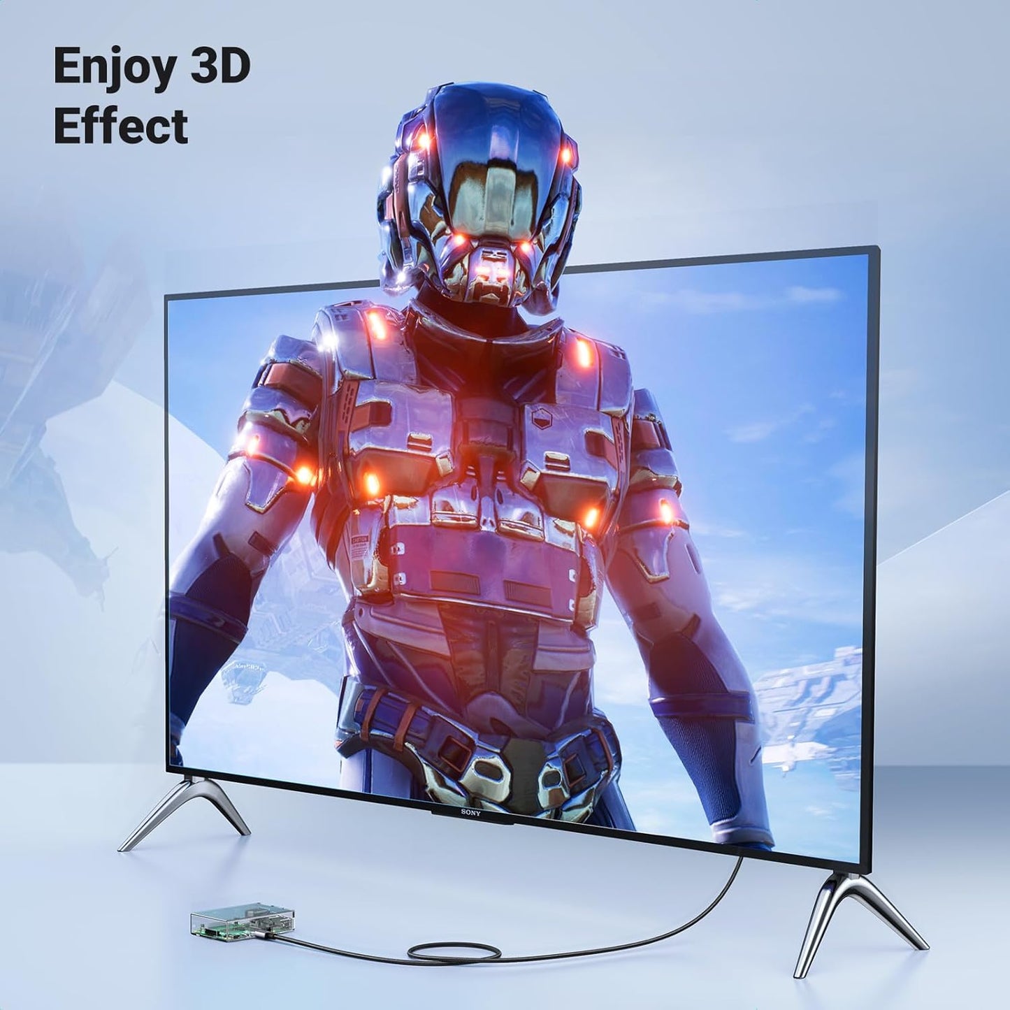 كابل HDMI صغير إلى HDMI بدقة 8K من UGREEN / HD163