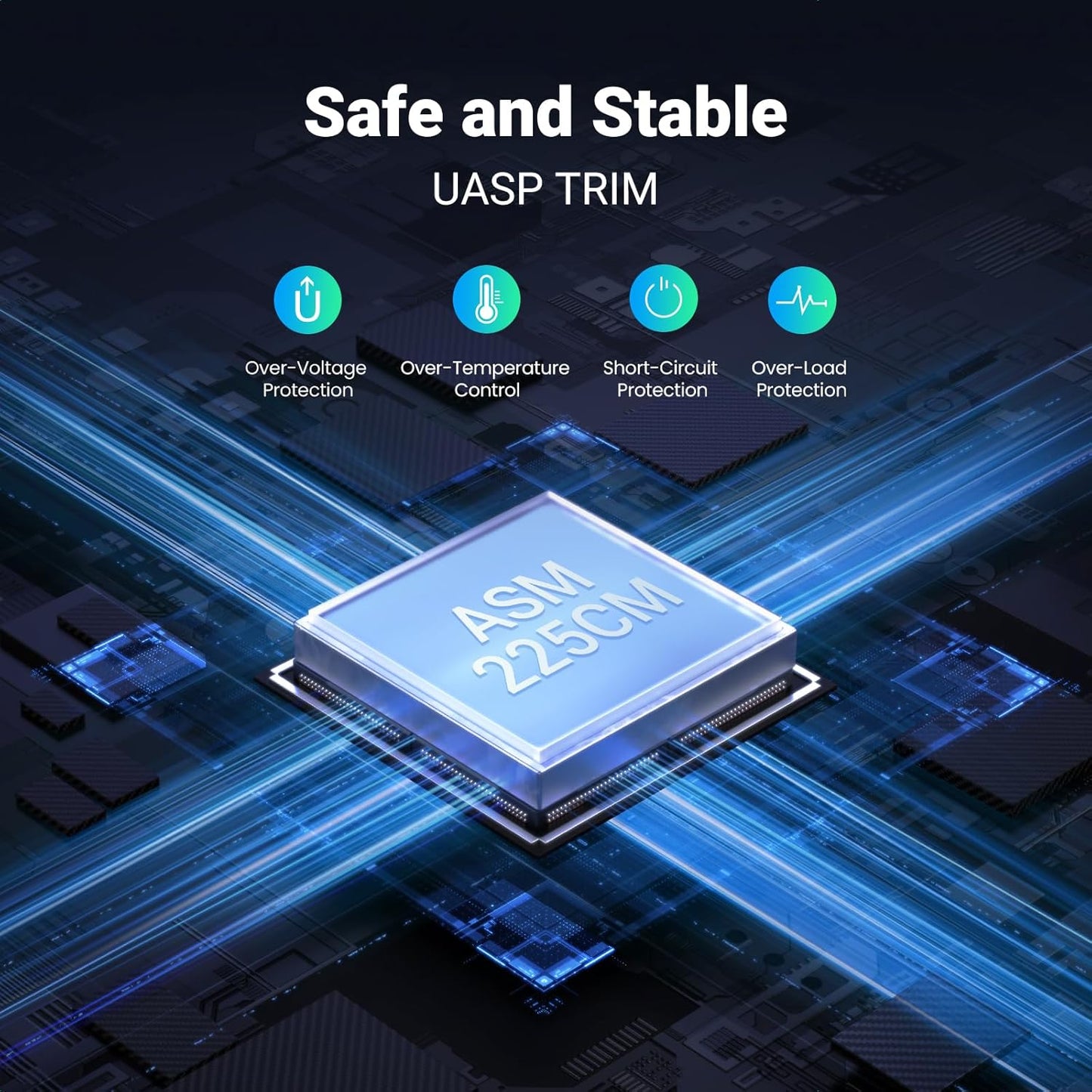 UGREEN 2.5″ علبة محرك الأقراص الصلبة USB 3.0 إلى SATA III محول /30848