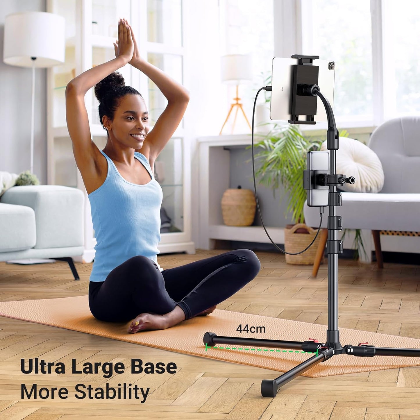 UGREEN Tripod Stand 1.7m  For Tablet and Phone Only for livestream / 15647