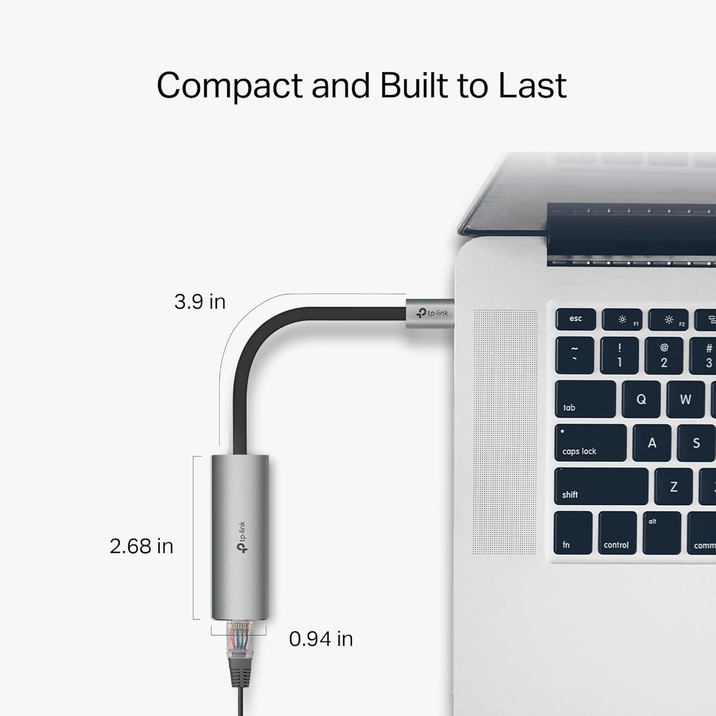 TP-Link UE302C | USB Type-C to 2.5 Gigabit Ethernet Adapter - Space Grey