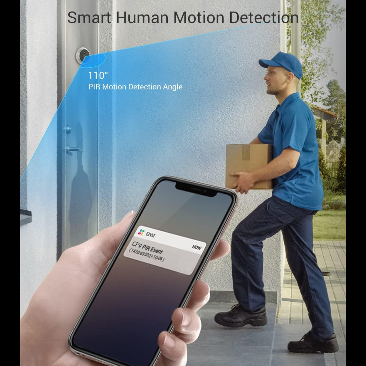 عين سحرية للباب بدون أسلاك | ايزفيز | HP4