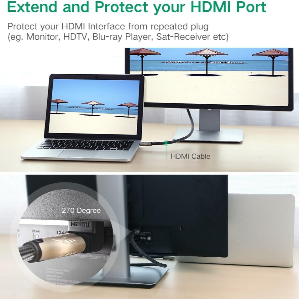 UGREEN HDMI Male to Female Adapter Up / 20110