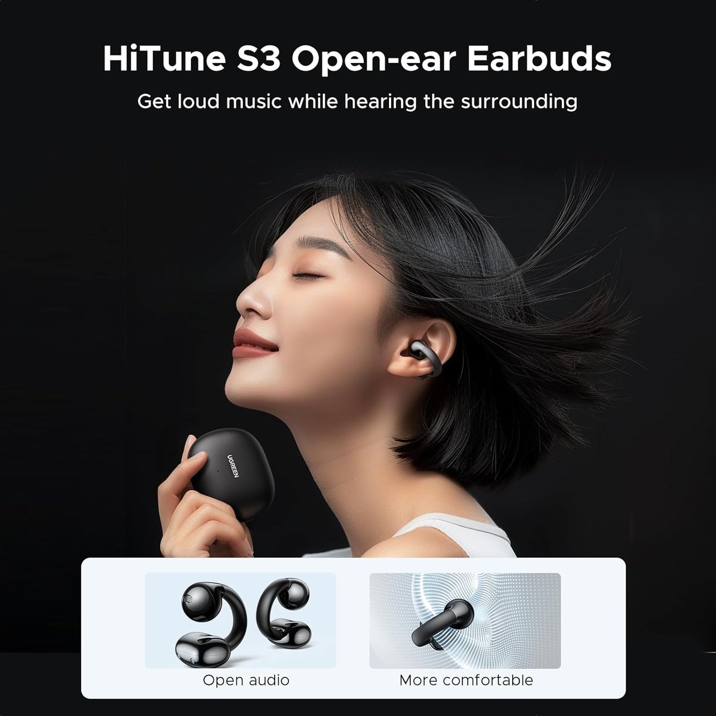 UGREEN HiTune S3 True Wireless Earbuds - Multicolor (WS209)