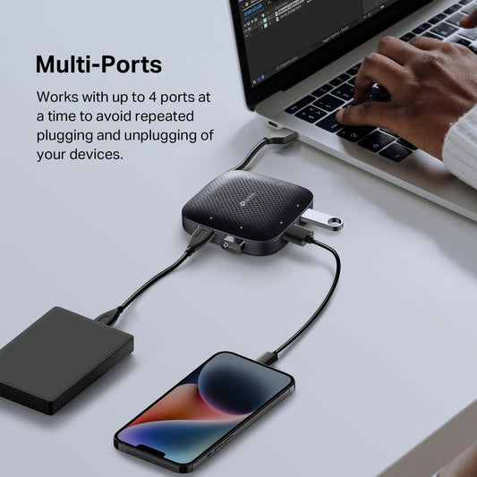 TP-Link UH400-USB 3.0 4-Port Portable Hub