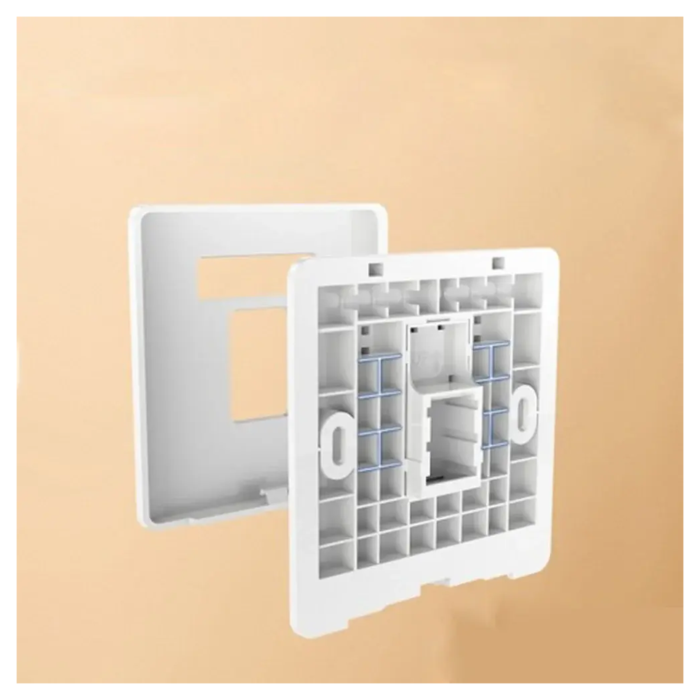 UGREEN Dual Port Wall Plate 1 PCs/Bag - 80182