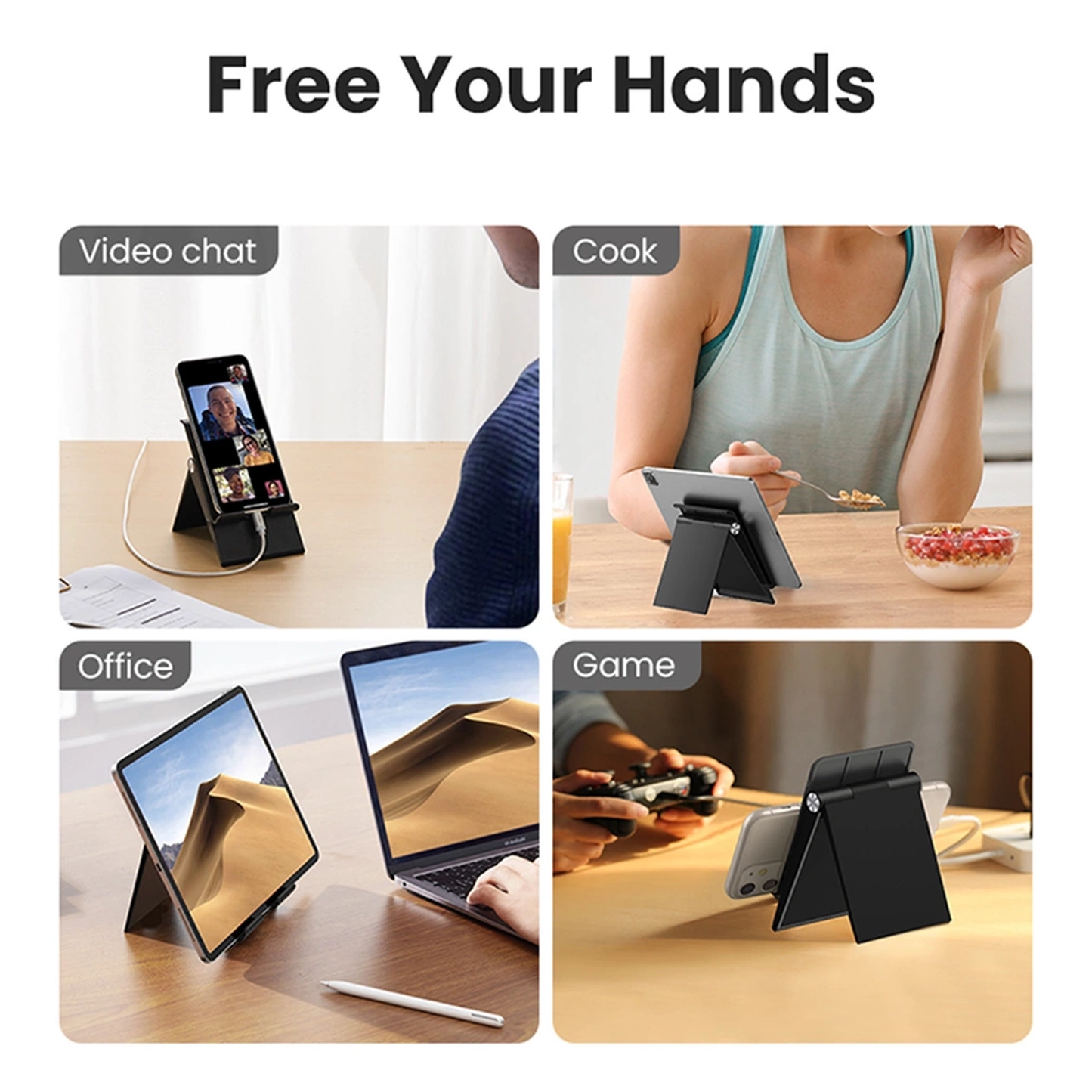 UGREEN Multi-Angle Phone Stand With Height Adjustable -Multicolor/ LP247