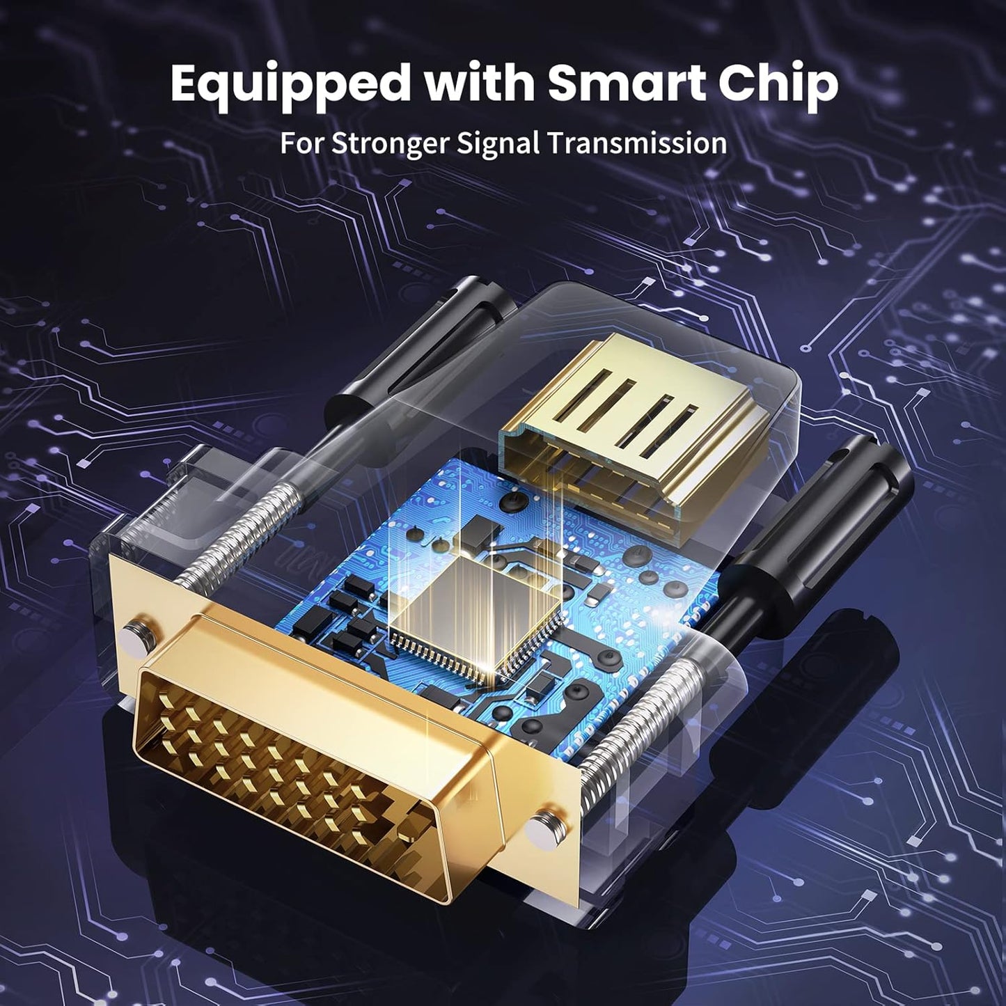 UGREEN DVI 24+1 Male to HDMI Female Adapter - 20124