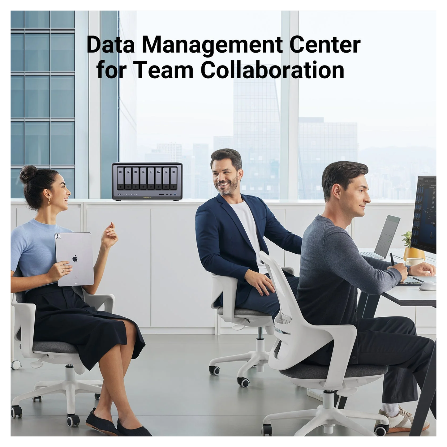 وحدة تخزين UGREEN المتصلة بالشبكة DXP8800 Plus (بدون أقراص) EU / 35127