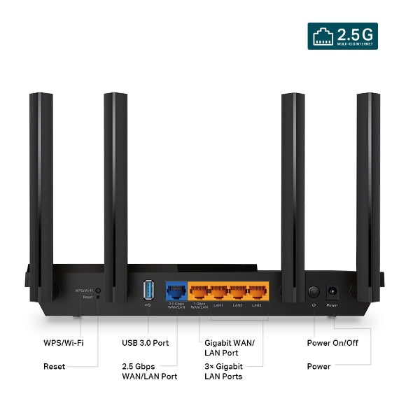 جهاز راوتر Archer AX55 Pro / AX3000 Wi-Fi 6 
