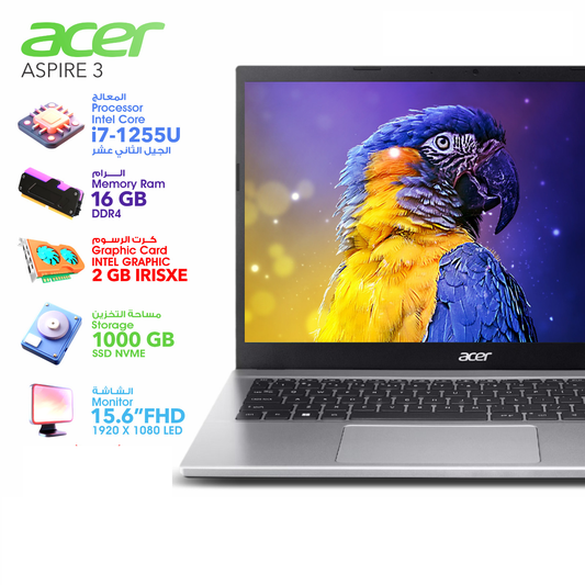 أيسر أسباير 3 i7 الجيل الثاني، 16 جيجابايت رام، 1 تيرابايت SSD 