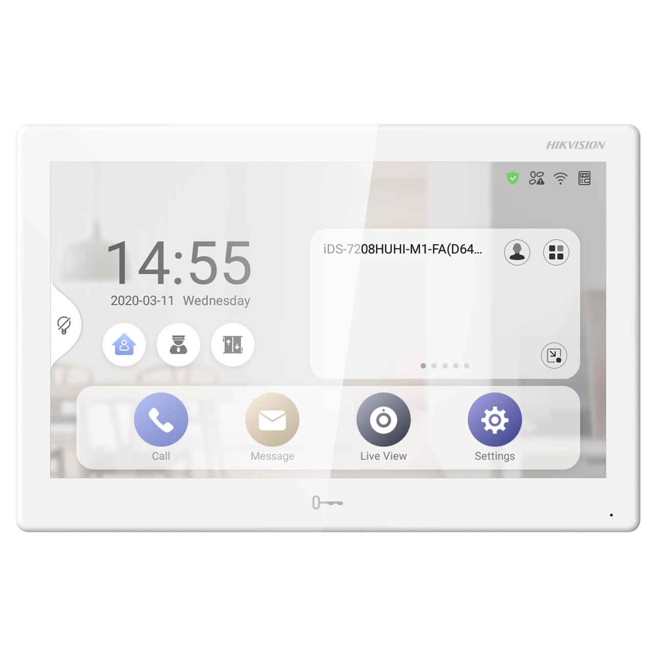 Hikvision Smart Android Video Intercom Indoor Station 10.1"/ DS-KH9510-WTE1