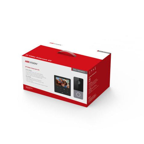 طقم انتركم فيديو يدعم سلكي او لاسلكي | Hikvision.DS-KIS606-P