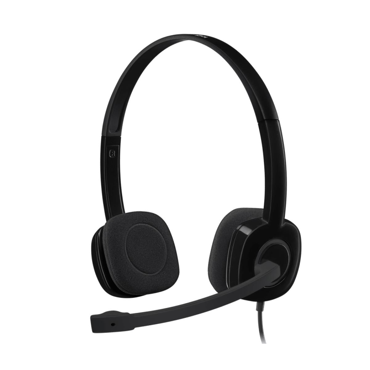 Logitech H151 Stereo Headset w/ Mic 3.5mm Audio Jack