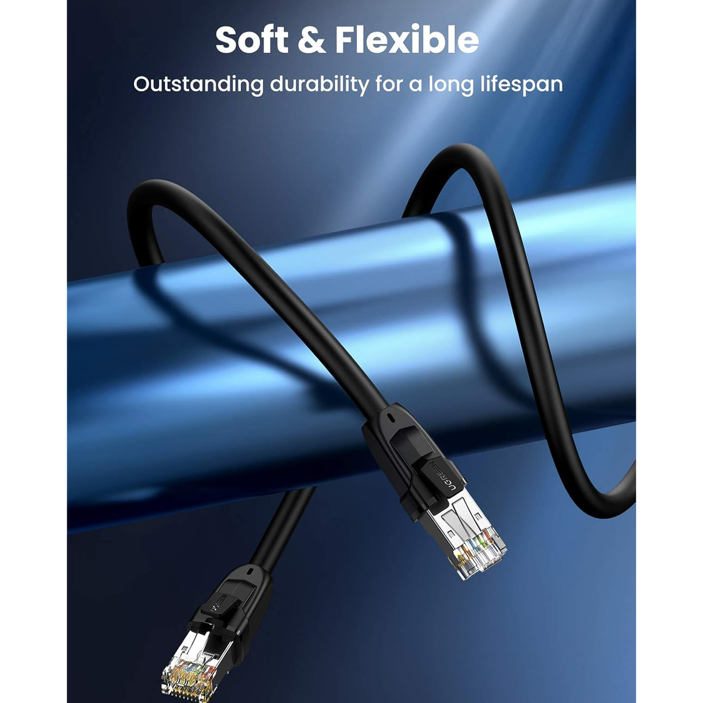 UGREEN Cat8 CLASSⅠS/FTP Round Ethernet Cable - NW121