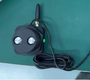 جهاز قياس مستوى الخزان | شاشة منزلية وايفاي و حساس لاسلكي ستانلس | انتينات خارجي | EPTech.WiFi.RF.Plus