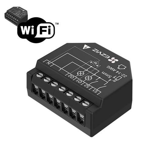 مفتاح تحكم ذكي وايفاي خطين | ايزفيز | T36