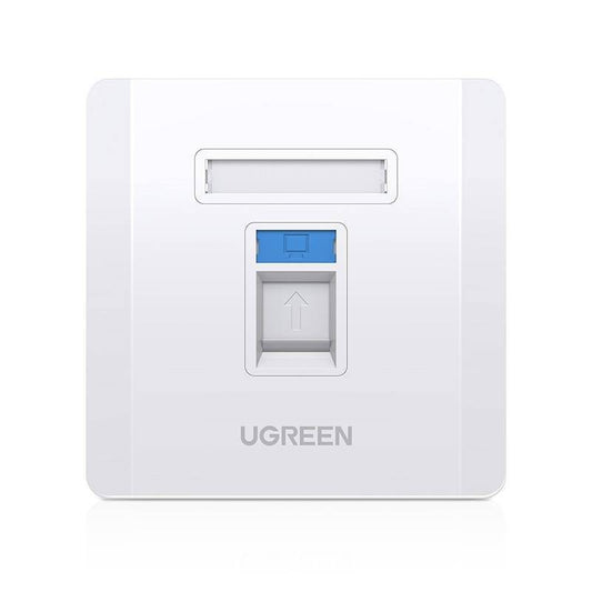 UGREEN Single-Port Wall Plate 1 pc - 80180