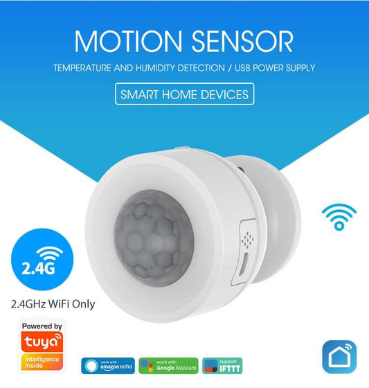تطبيق Tuya الذكي لاستشعار الحركة عبر تقنية Wi-Fi PIR
