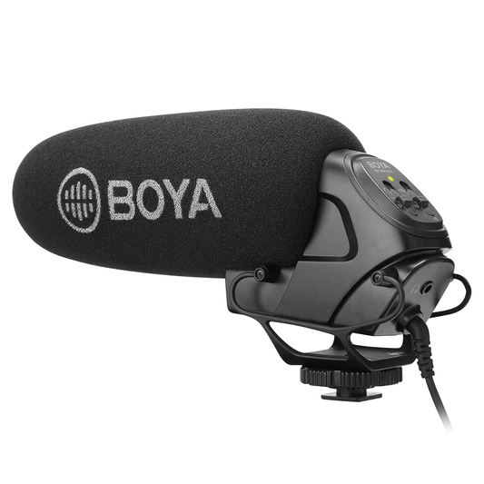 BOYA MIC-BY-BM3031 On-Camera Super cardioid Shotgun Microphone